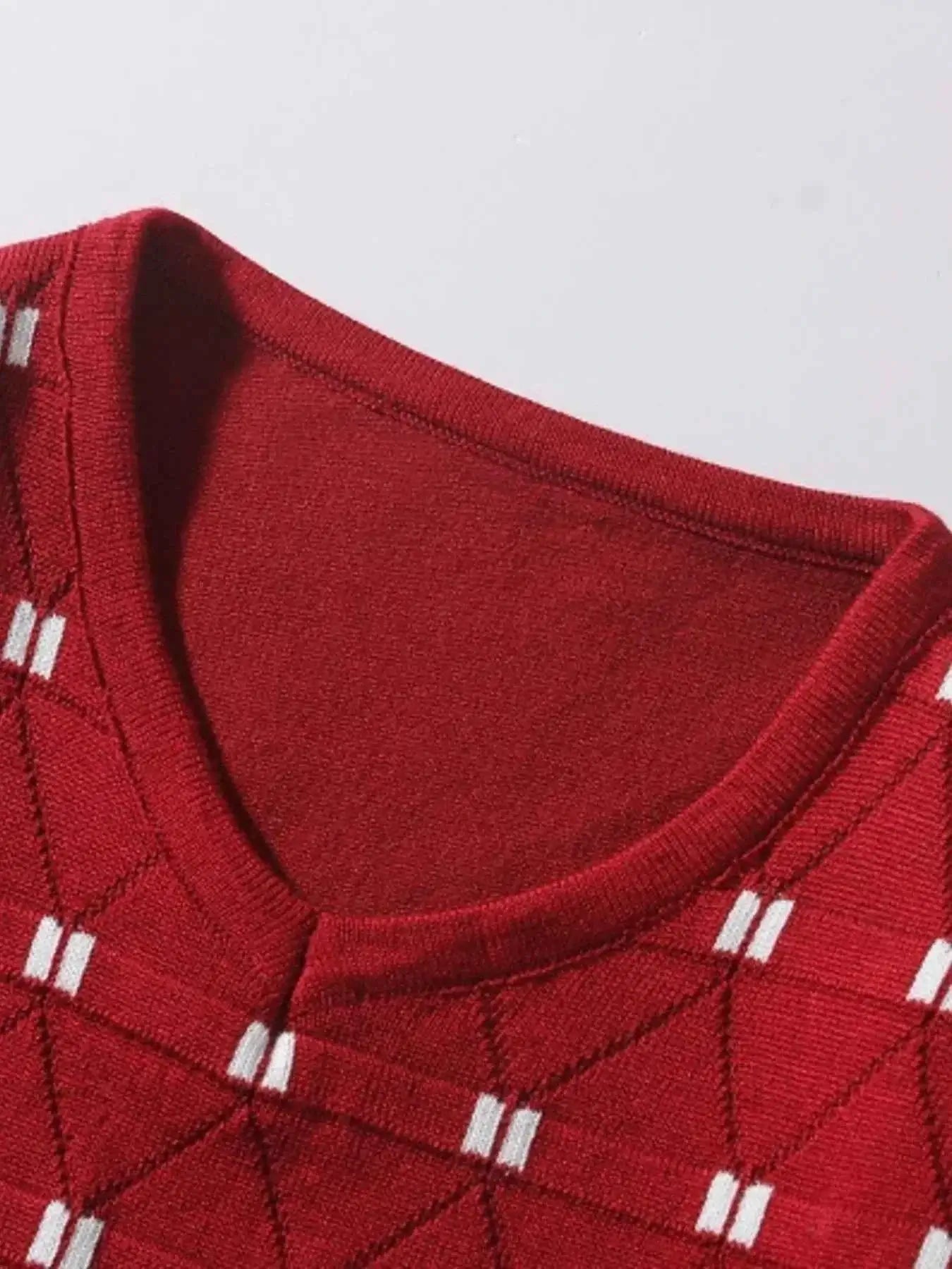 Men's V-Neck Long Sleeve Sweater