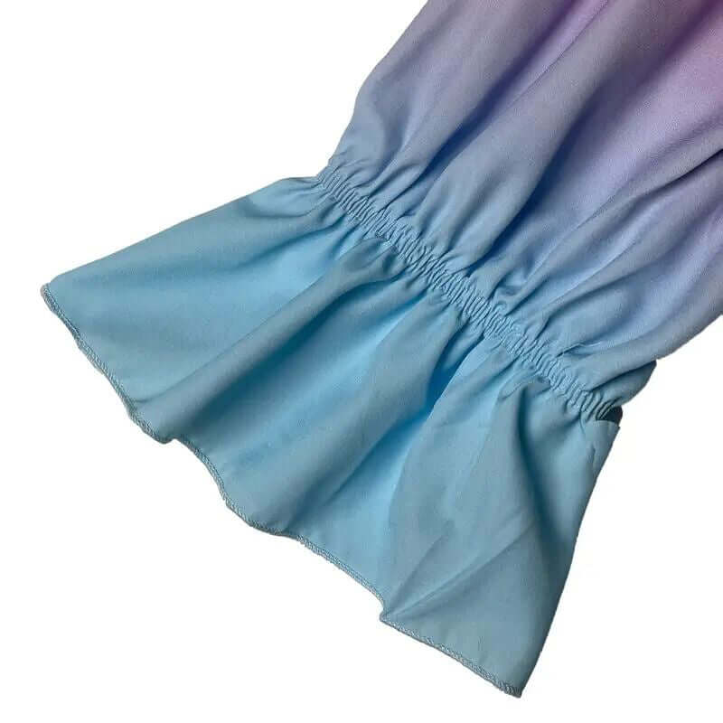 playful ruffle detailing