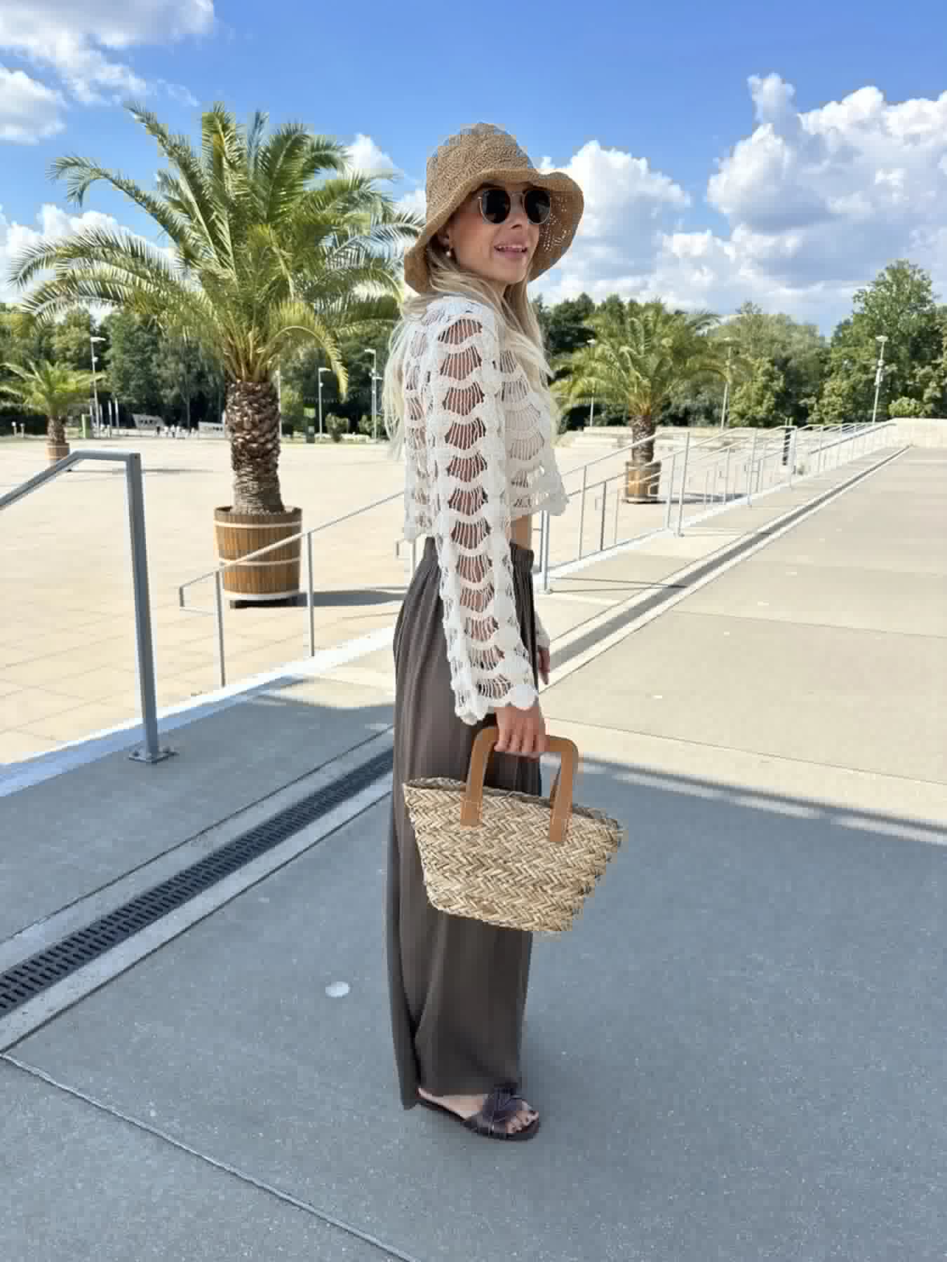 Crochet Long Sleeve Knit Cover Up | Sugarz Chique Boutique