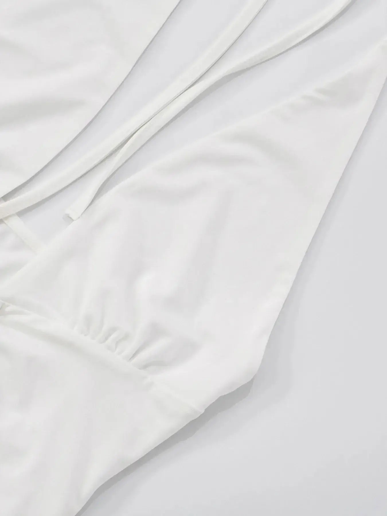 Ruffled Hem Halter Neck Mini Dress | Sugarz Chique Boutique