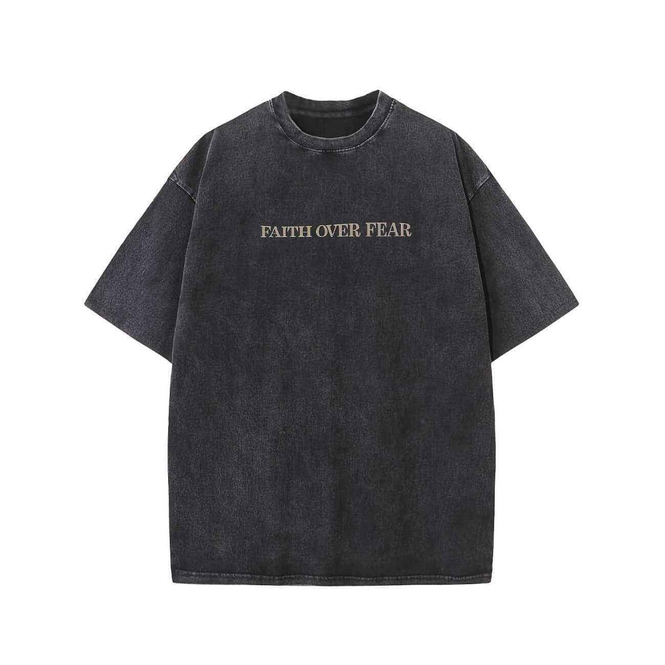 Faith Is Better Than Fear Men And Women Batik Retro Trendy T-shirt | Sugarz Chique Boutique