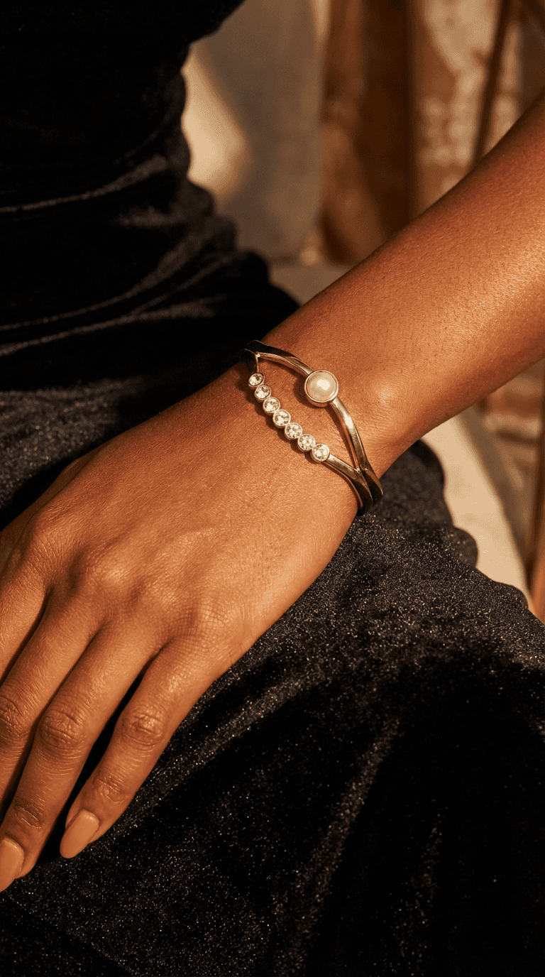 Gold Cuff Bracelet - Sugarz Chique Boutique