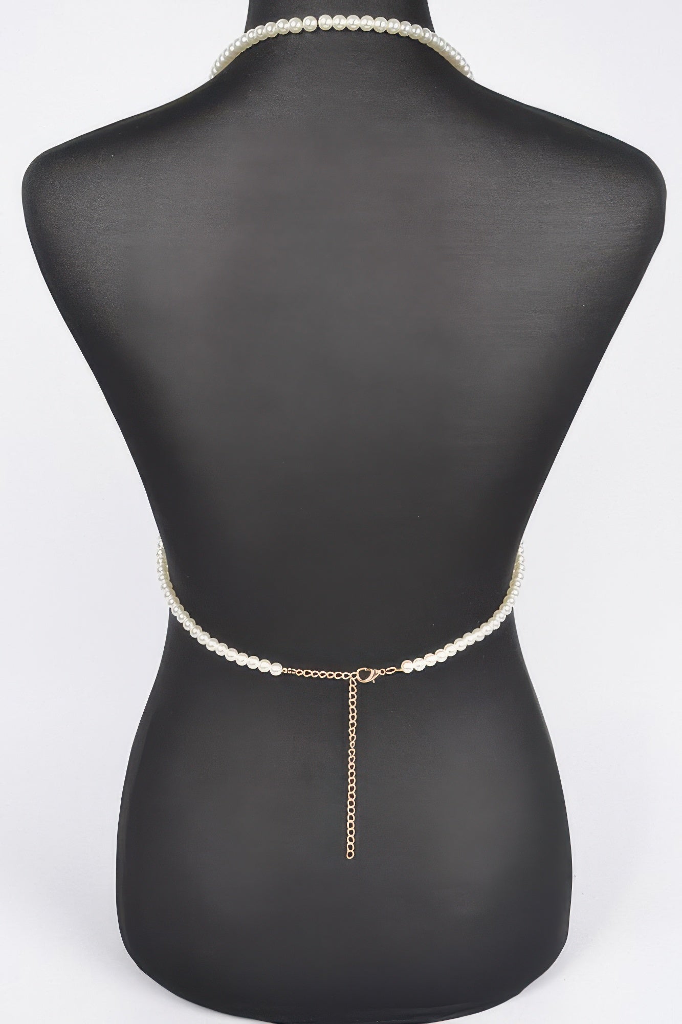Faux Pearl Harness | Sugarz Chique Boutique