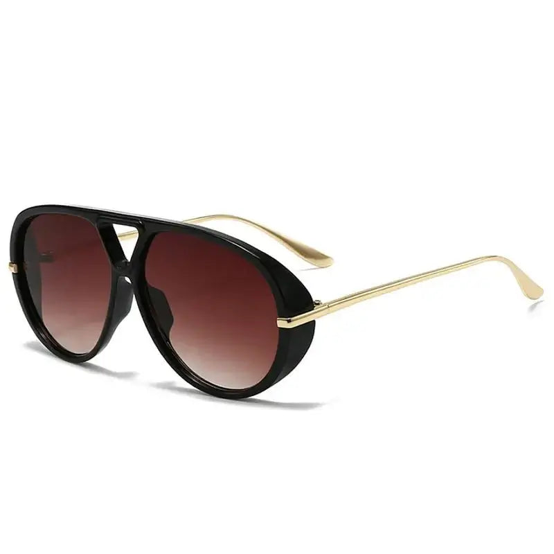 Aviator Fashion Sunglasses with Yellow Tinted Lenses | Sugarz Chique Boutique