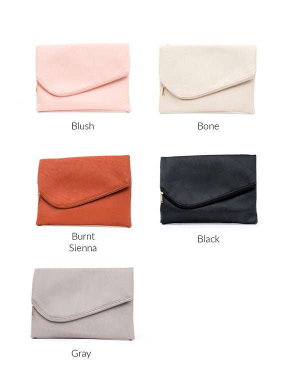 Foldover Envelope Clutch - Sugarz Chique Boutique