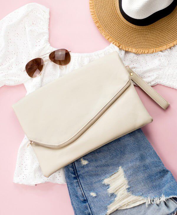 Foldover Envelope Clutch - Sugarz Chique Boutique