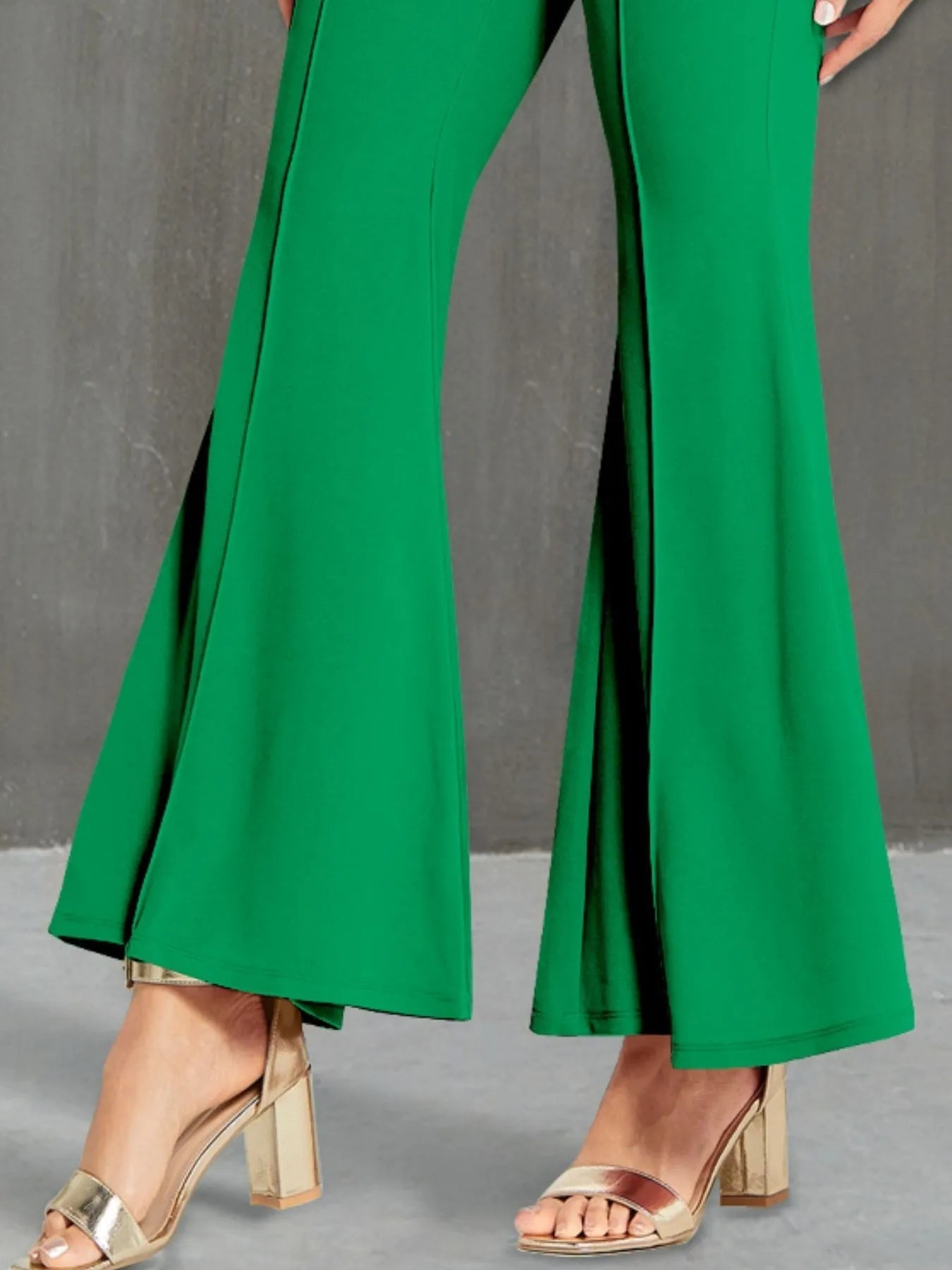 High Waisted Flare Pants - Sugarz Chique Boutique