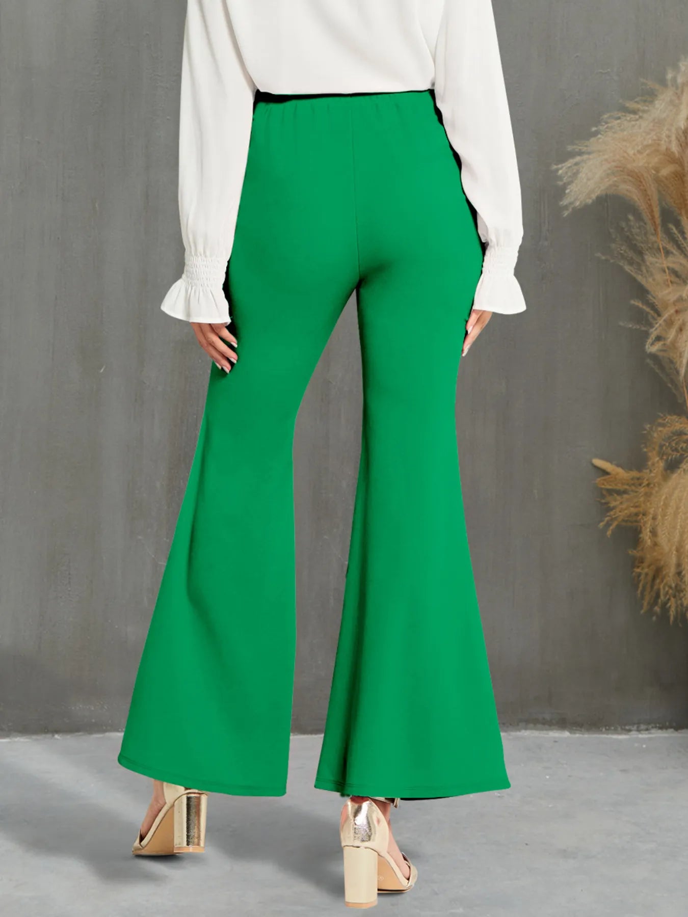 High Waisted Flare Pants - Sugarz Chique Boutique