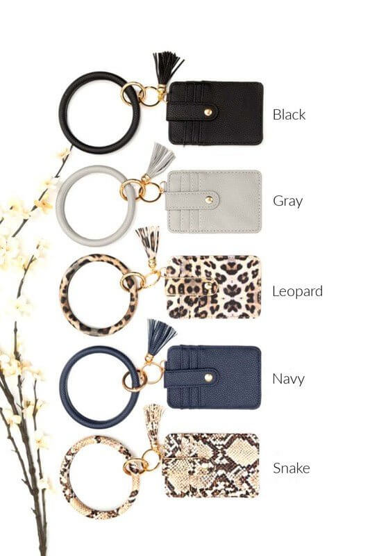 Key Ring Wallet Bracelets - Sugarz Chique Boutique