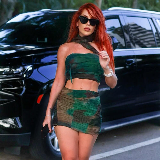 Ripped Tassel Two - piece Set Sexy Women Clothing - Sugarz Chique Boutique