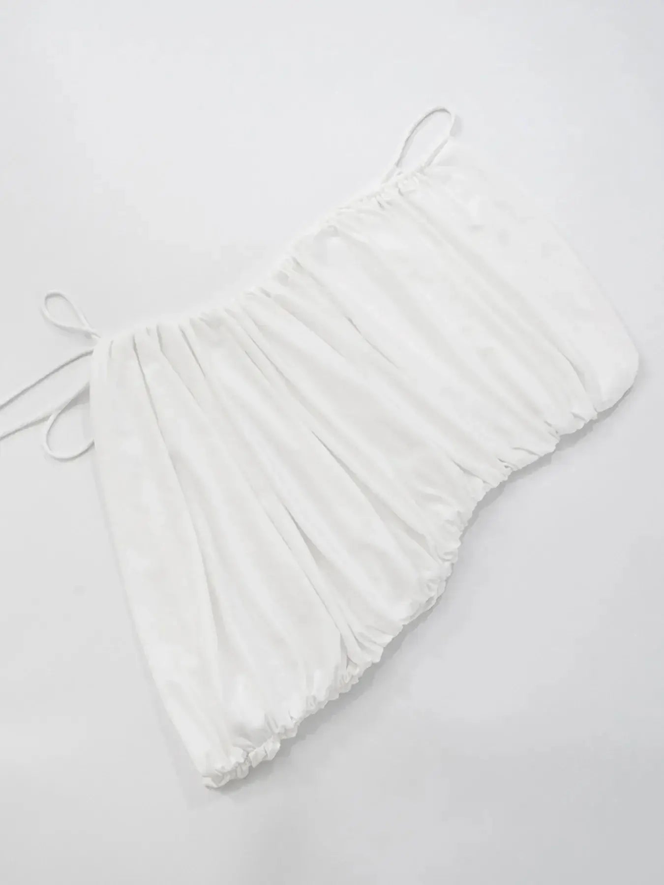 Ruched One Shoulder Mini Dress - Sugarz Chique Boutique