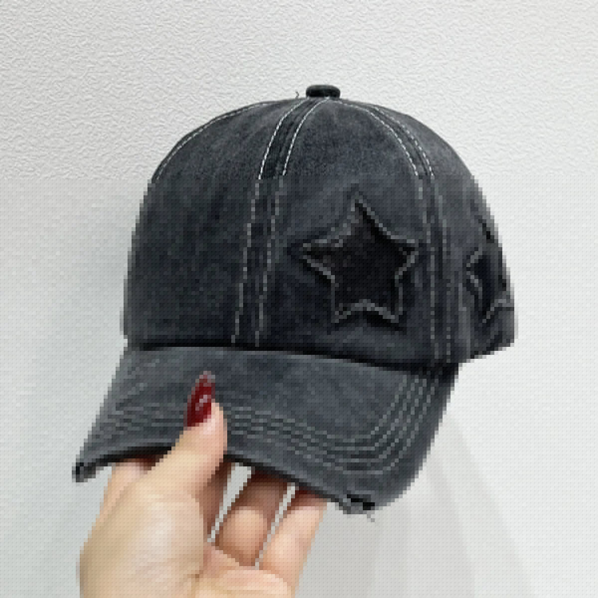 Star Adjustable Baseball Cap - Sugarz Chique Boutique