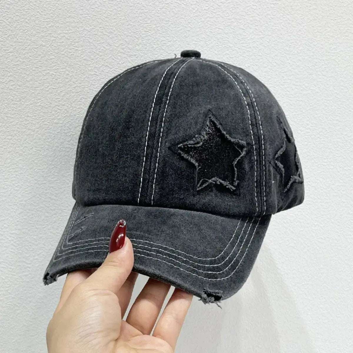Star Adjustable Baseball Cap | Sugarz Chique Boutique