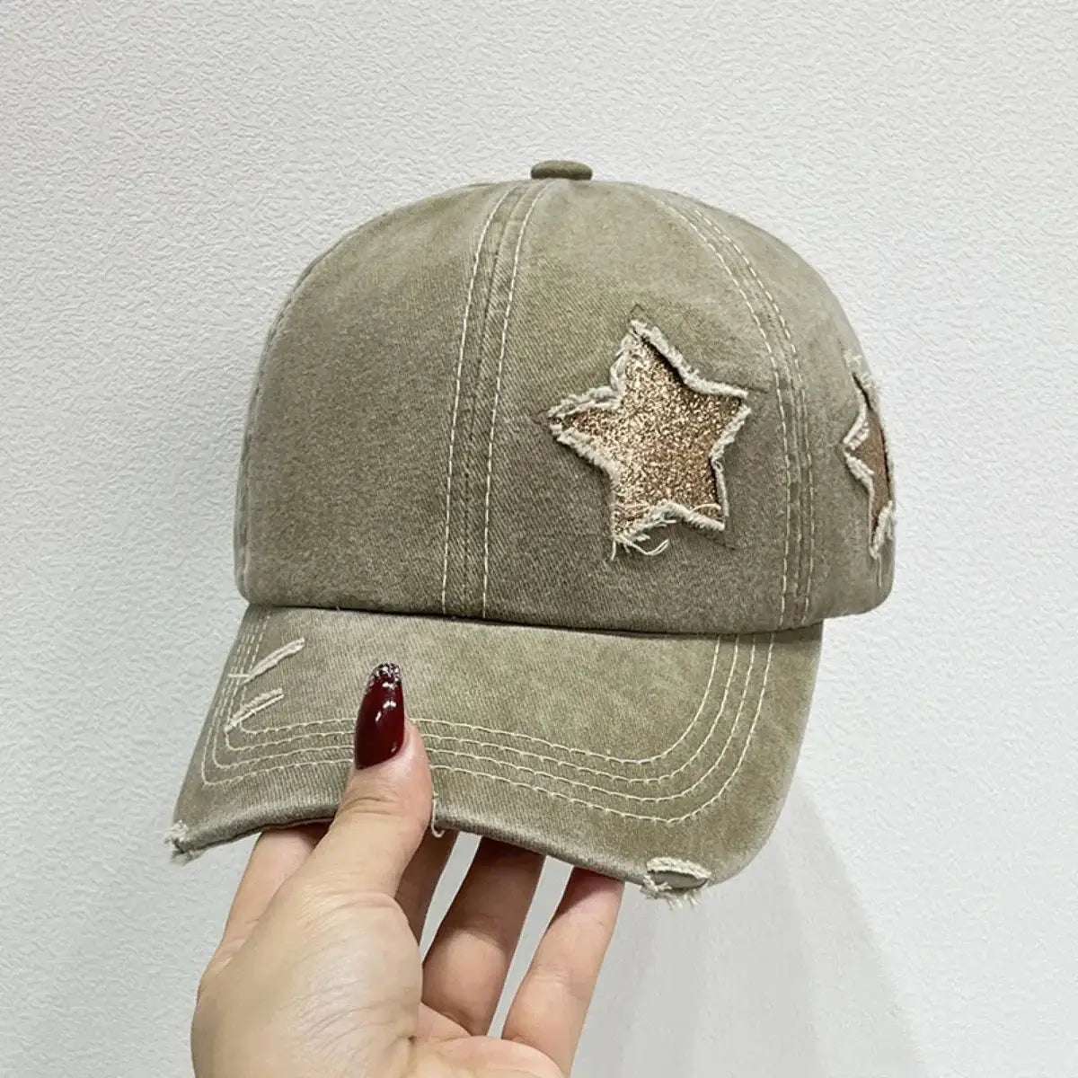 Star Adjustable Baseball Cap | Sugarz Chique Boutique