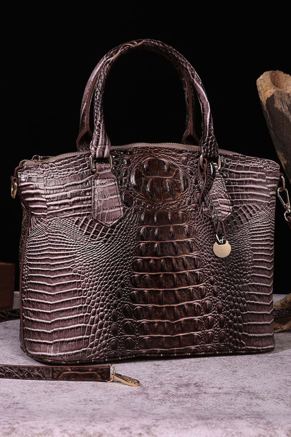 Gradient PU Leather Handbag | Sugarz Chique Boutique
