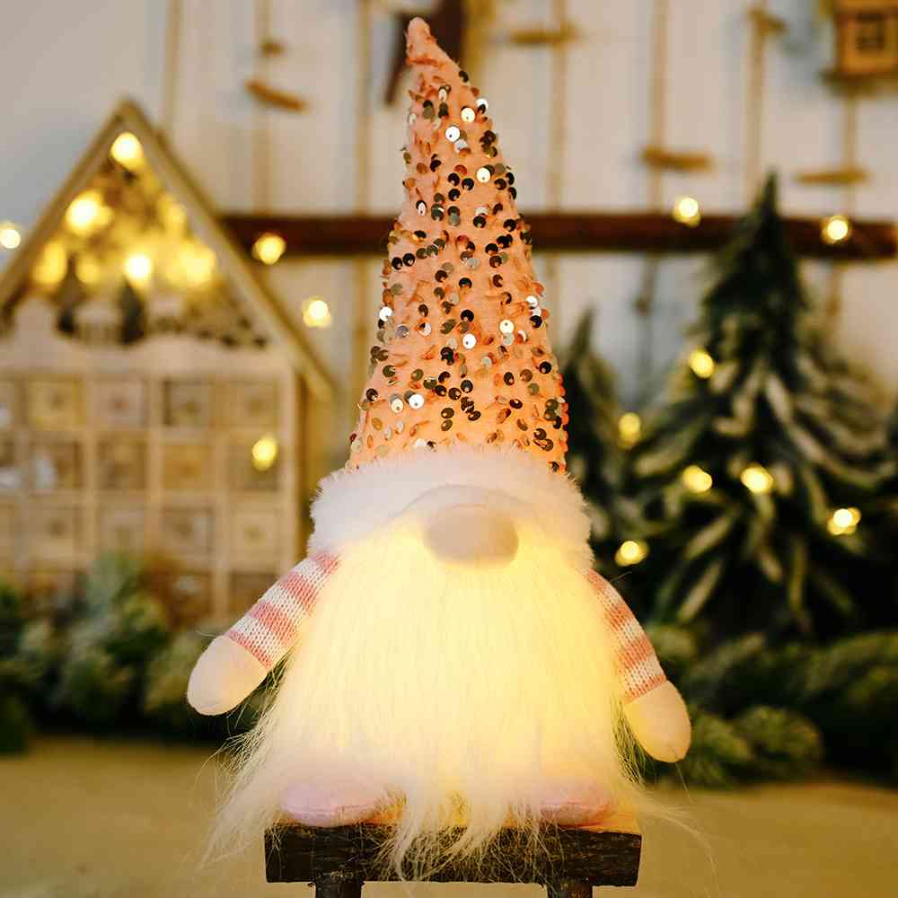 Sequin Light-Up Faceless Gnome | Sugarz Chique Boutique