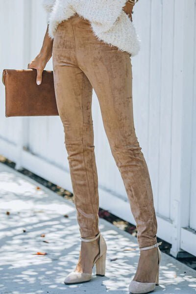 Plus Size High Waist Skinny Pants | Sugarz Chique Boutique