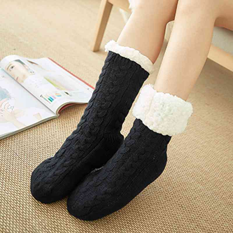 Contrast Winter Socks | Sugarz Chique Boutique