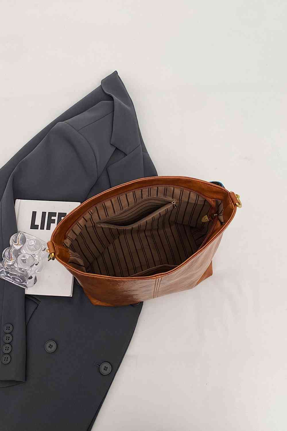 Adored PU Leather Shoulder Bag | Sugarz Chique Boutique