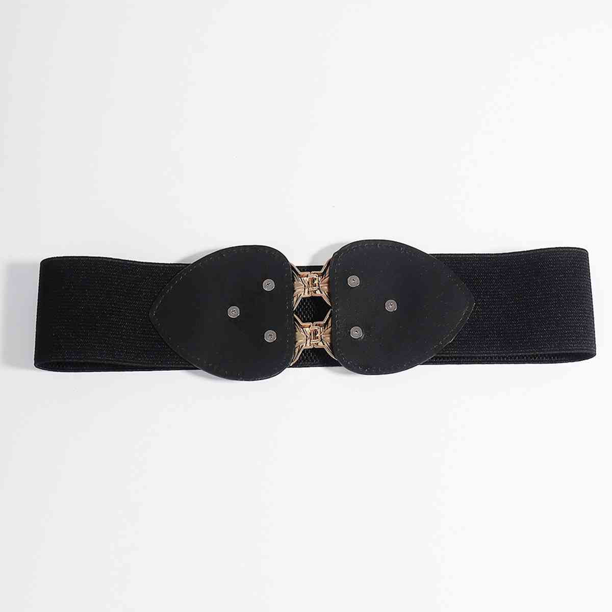 Alloy Leaf Buckle Elastic Belt | Sugarz Chique Boutique