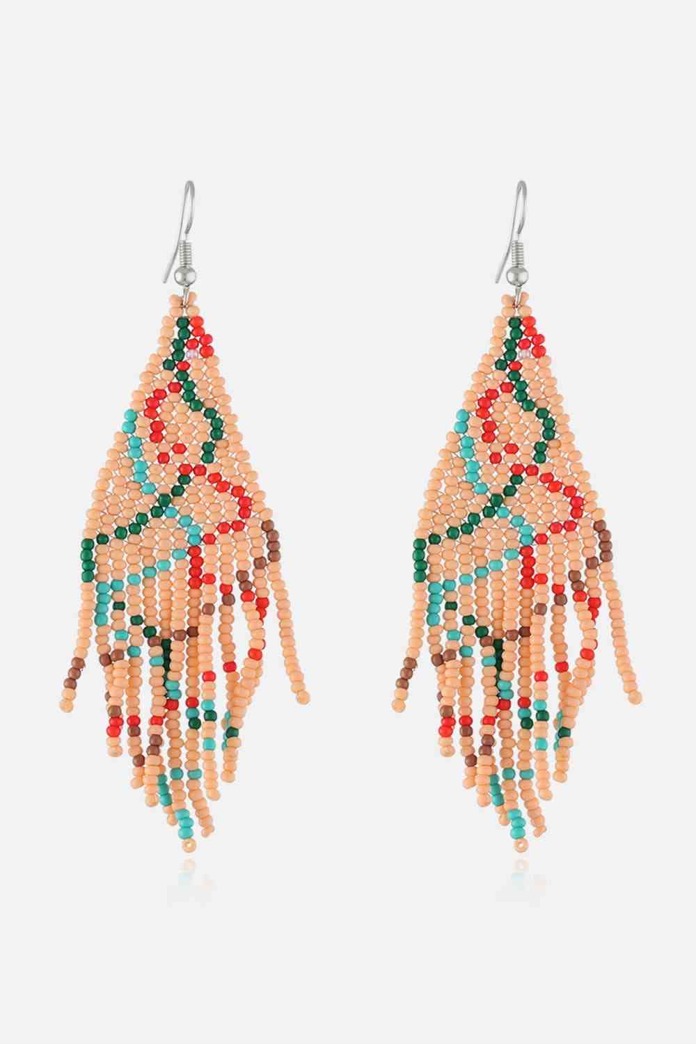 Christmas Beaded Earrings | Sugarz Chique Boutique