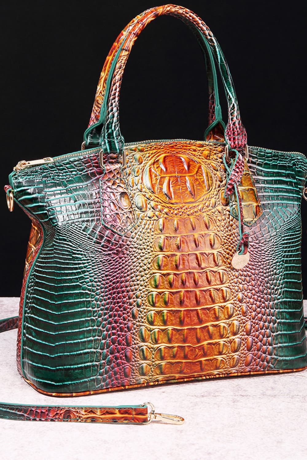 Gradient PU Leather Handbag | Sugarz Chique Boutique