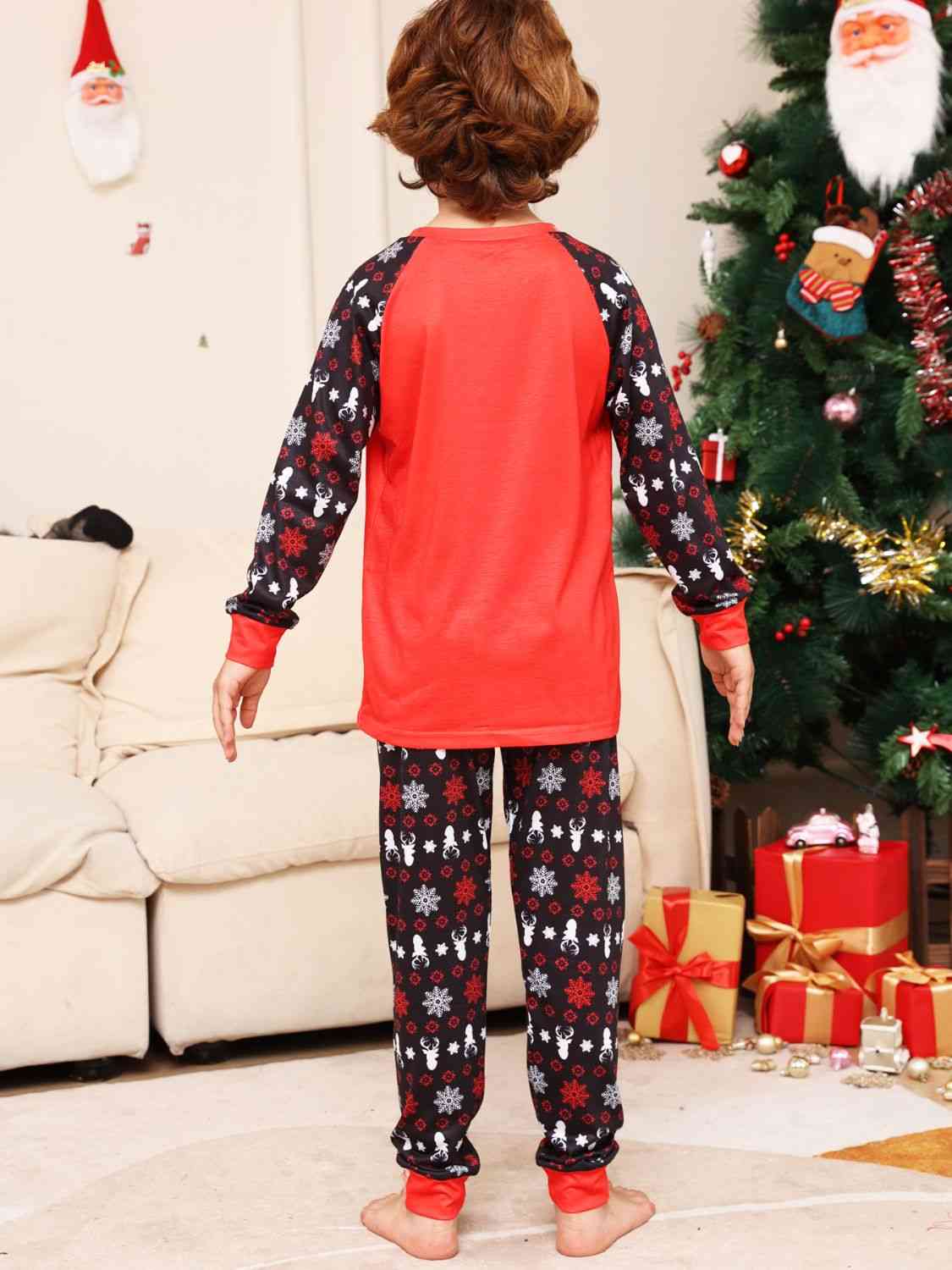 Reindeer Graphic Top and Pants Set | Sugarz Chique Boutique