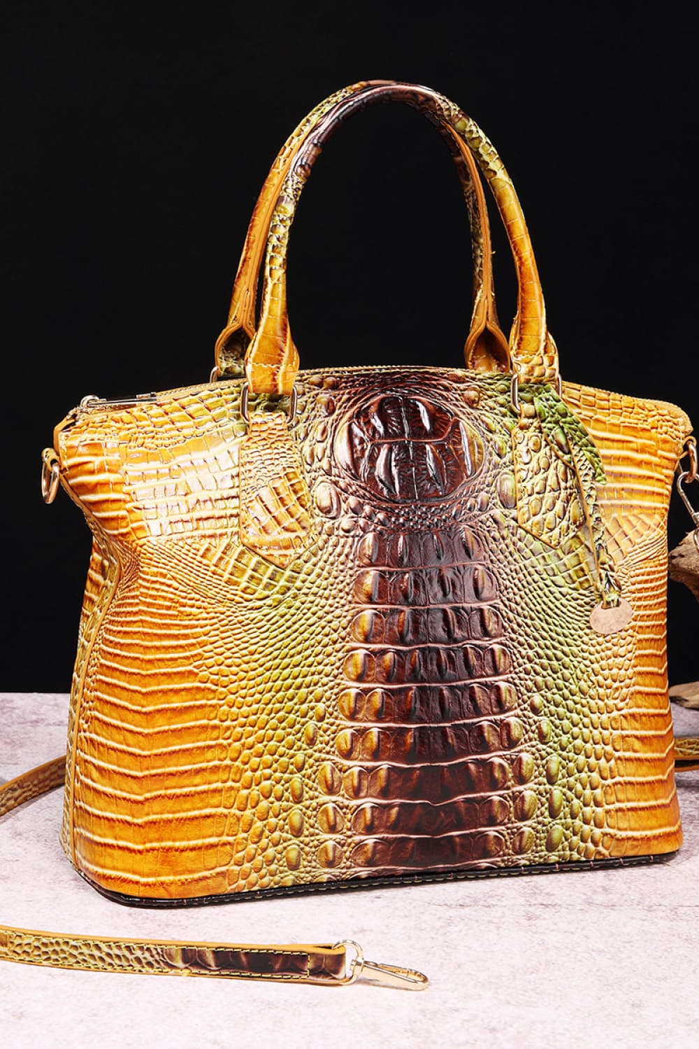Gradient PU Leather Handbag | Sugarz Chique Boutique