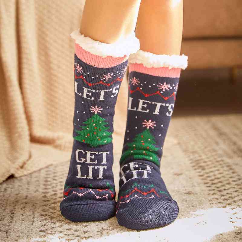 Cozy Christmas Socks | Sugarz Chique Boutique