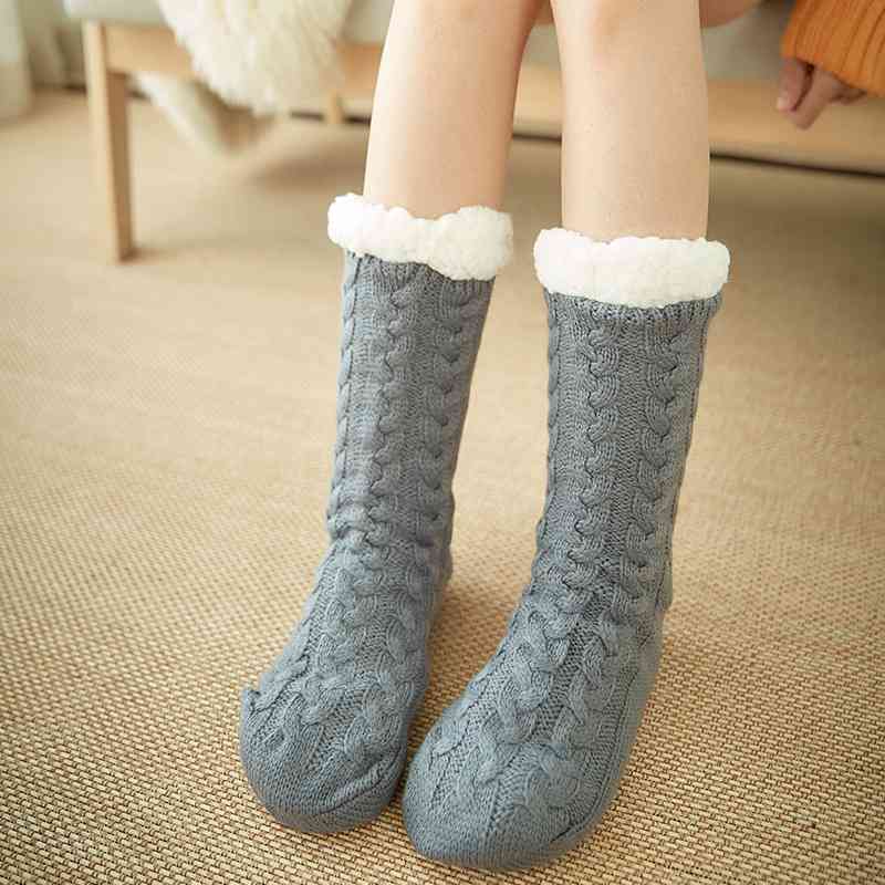 Contrast Winter Socks | Sugarz Chique Boutique