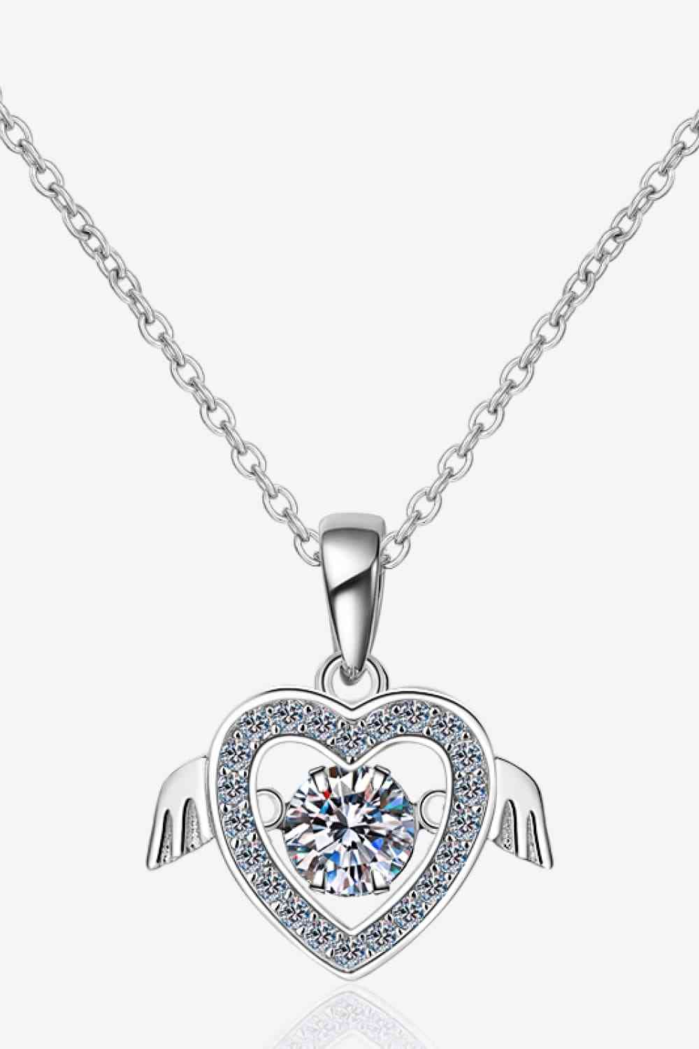 Moissanite 925 Sterling Silver Necklace | Sugarz Chique Boutique
