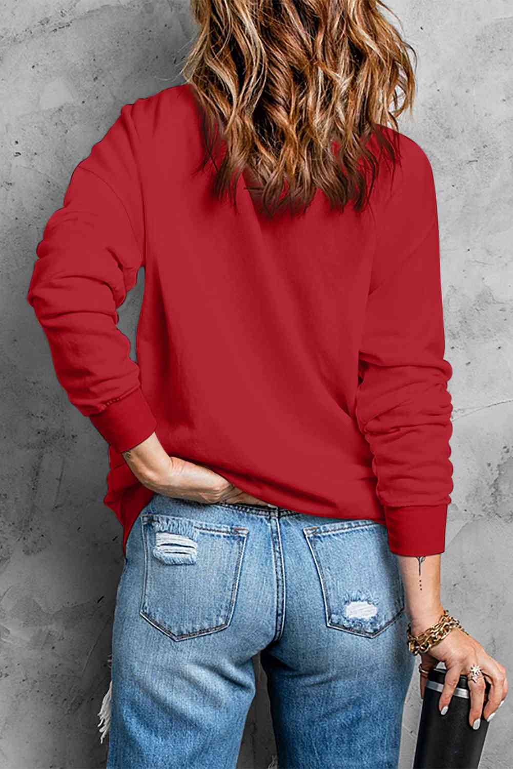 Christmas Tree Graphic Sweatshirt | Sugarz Chique Boutique