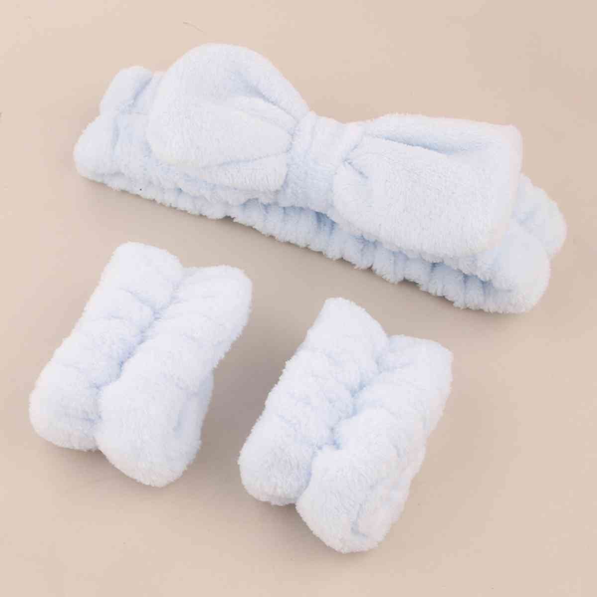 Face Wash Wristband and Bow Headband | Sugarz Chique Boutique