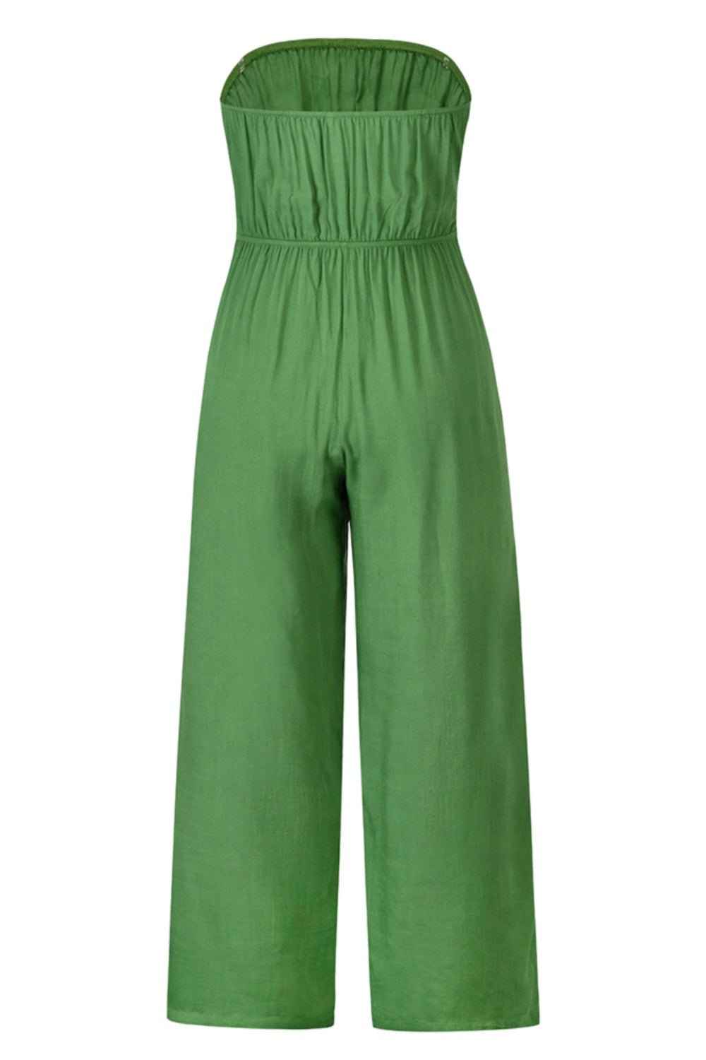 Tied Cutout Tube Wide Leg Jumpsuit | Sugarz Chique Boutique