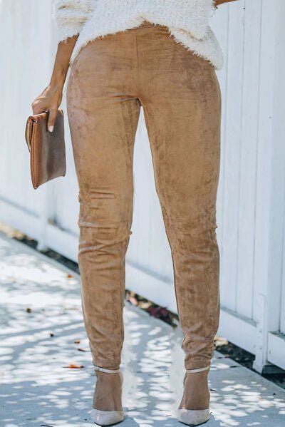 Plus Size High Waist Skinny Pants | Sugarz Chique Boutique