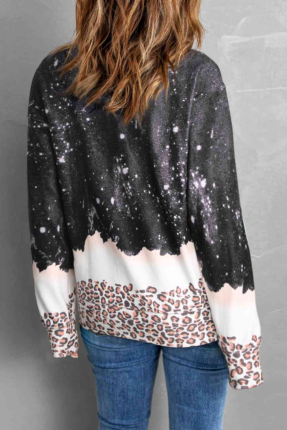 LET IT SNOW Graphic Leopard Sweatshirt | Sugarz Chique Boutique