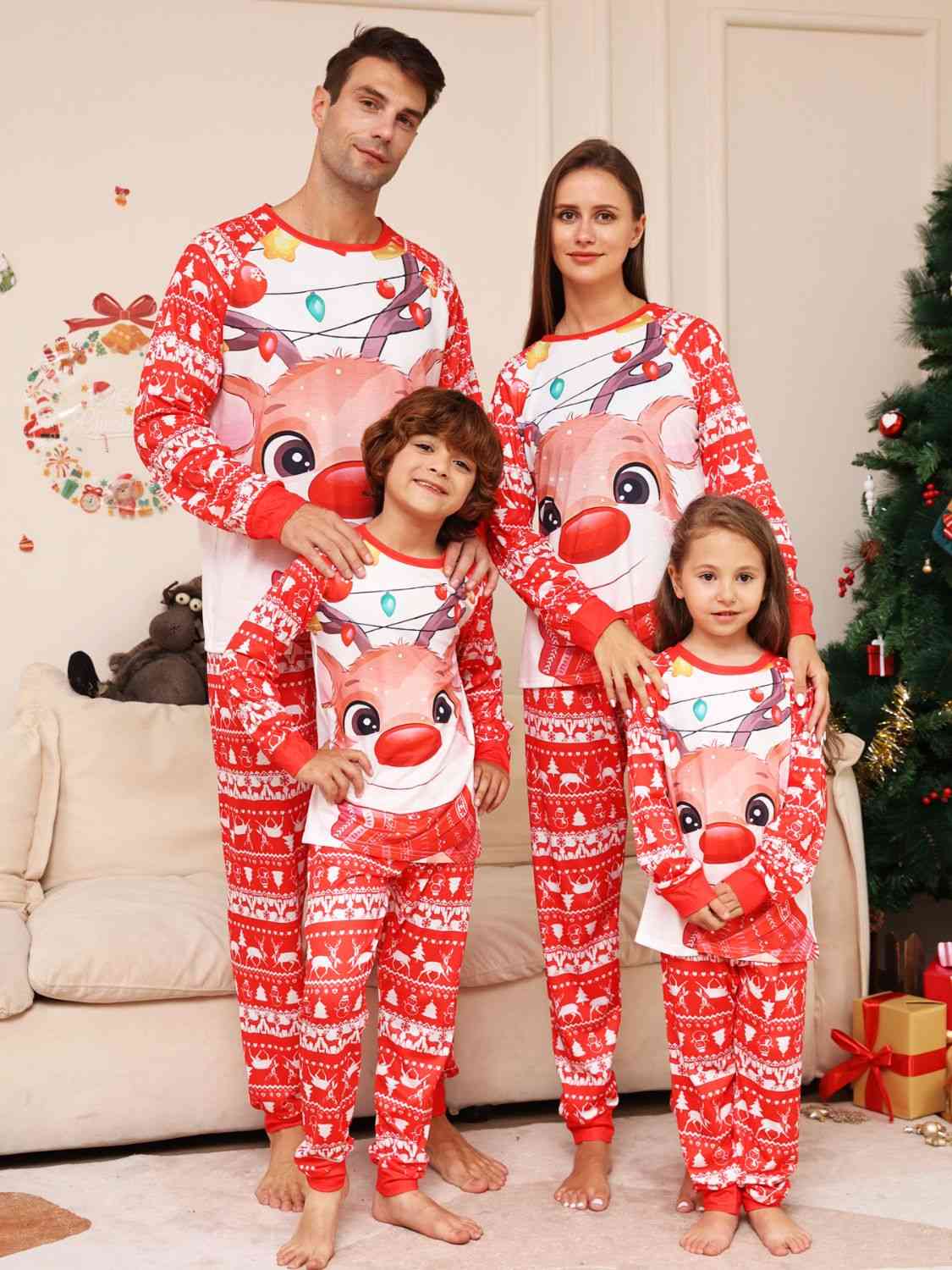 Christmas Long Sleeve Top and Pants Set | Sugarz Chique Boutique