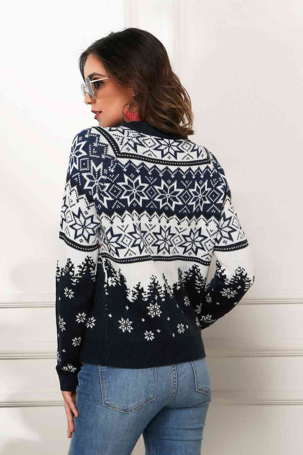 HAPPY Christmas Raglan Sleeve Sweater | Sugarz Chique Boutique