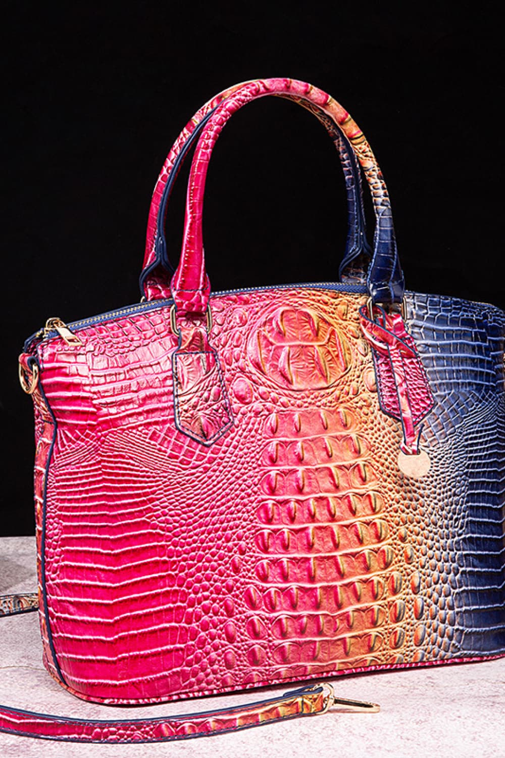 Gradient PU Leather Handbag | Sugarz Chique Boutique