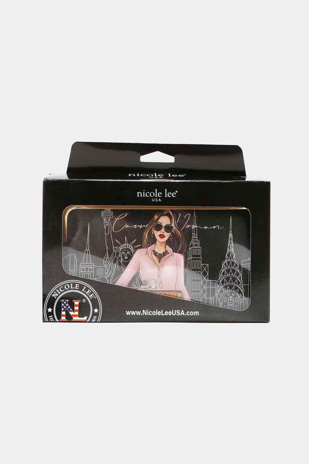 Nicole Lee USA Signature Kiss Lock Crossbody Wallet | Sugarz Chique Boutique