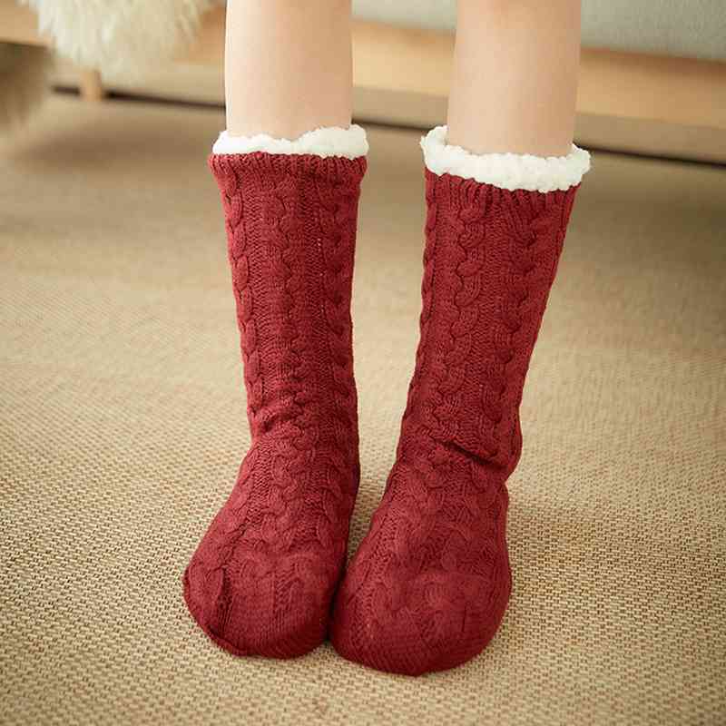 Contrast Winter Socks | Sugarz Chique Boutique