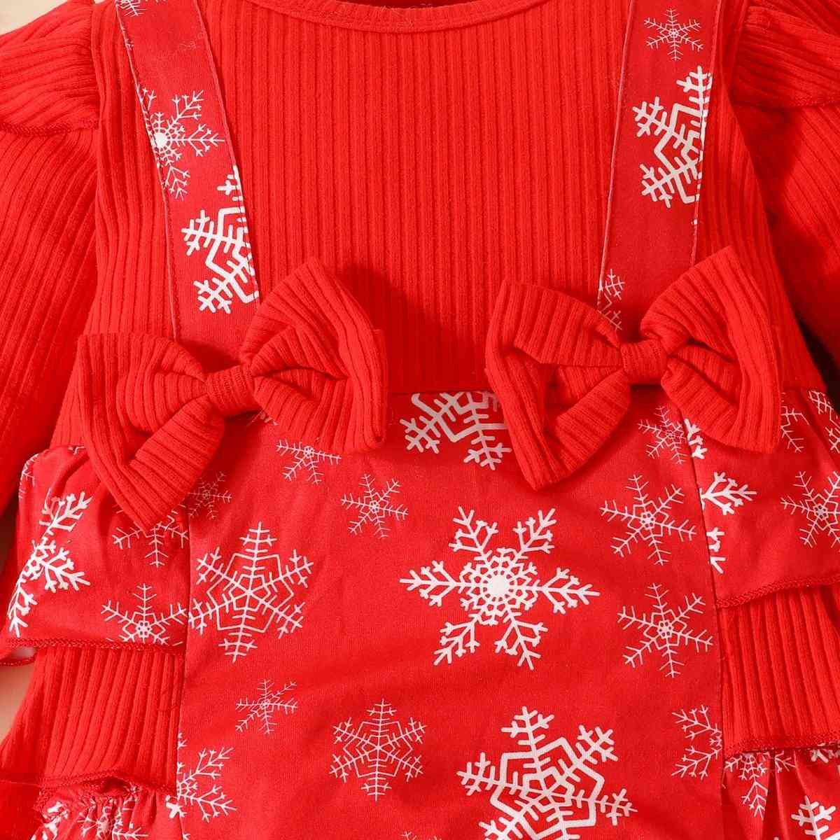 Snowflake Bow Detail Jumpsuit | Sugarz Chique Boutique