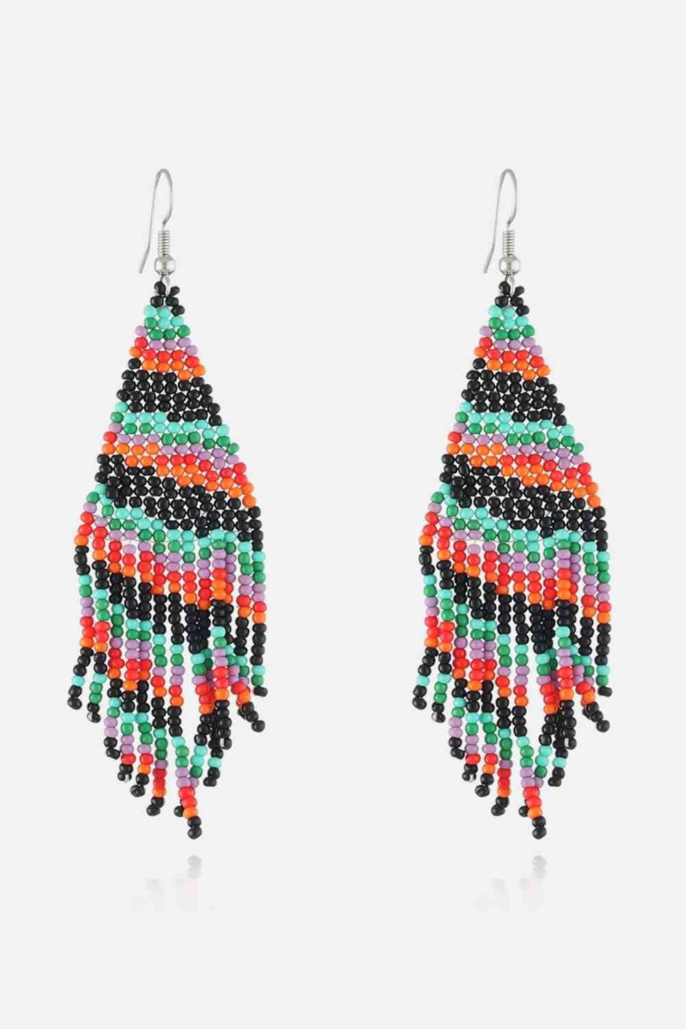 Christmas Beaded Earrings | Sugarz Chique Boutique