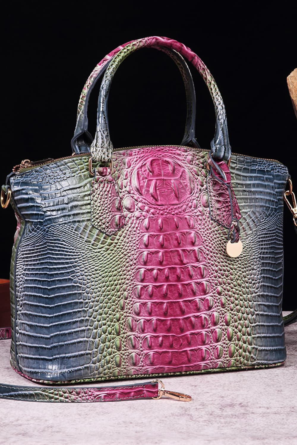Gradient PU Leather Handbag | Sugarz Chique Boutique