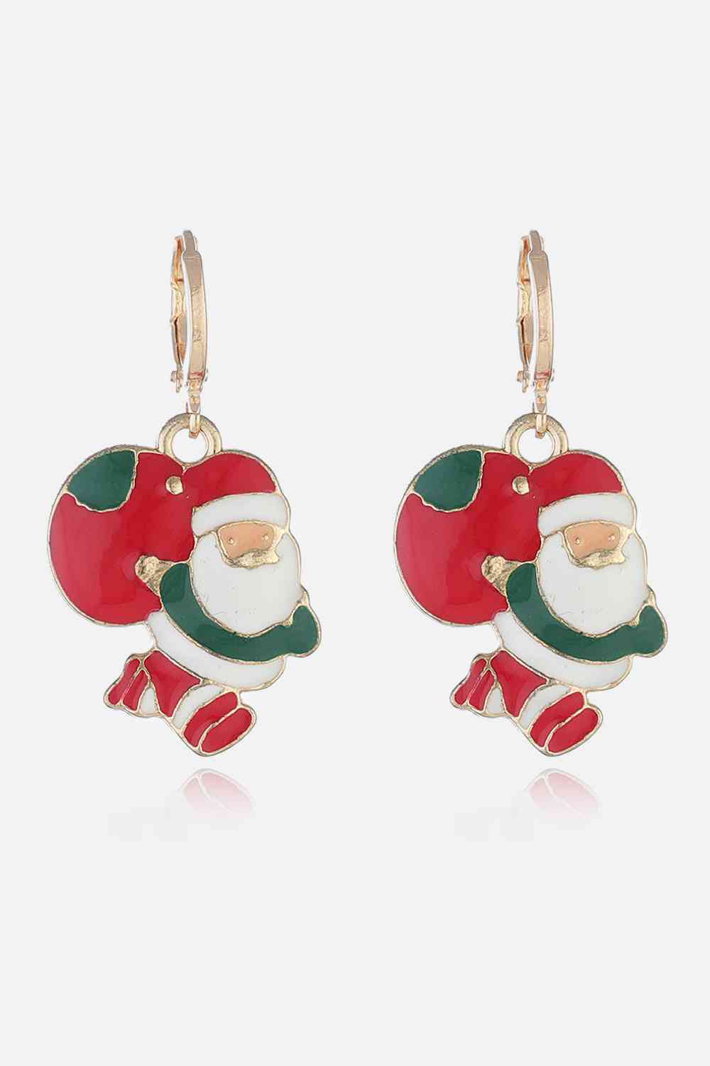 Christmas Theme Alloy Earrings | Sugarz Chique Boutique
