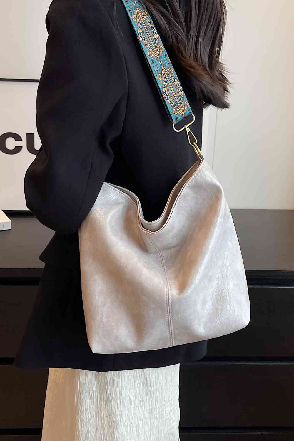 Adored PU Leather Shoulder Bag | Sugarz Chique Boutique