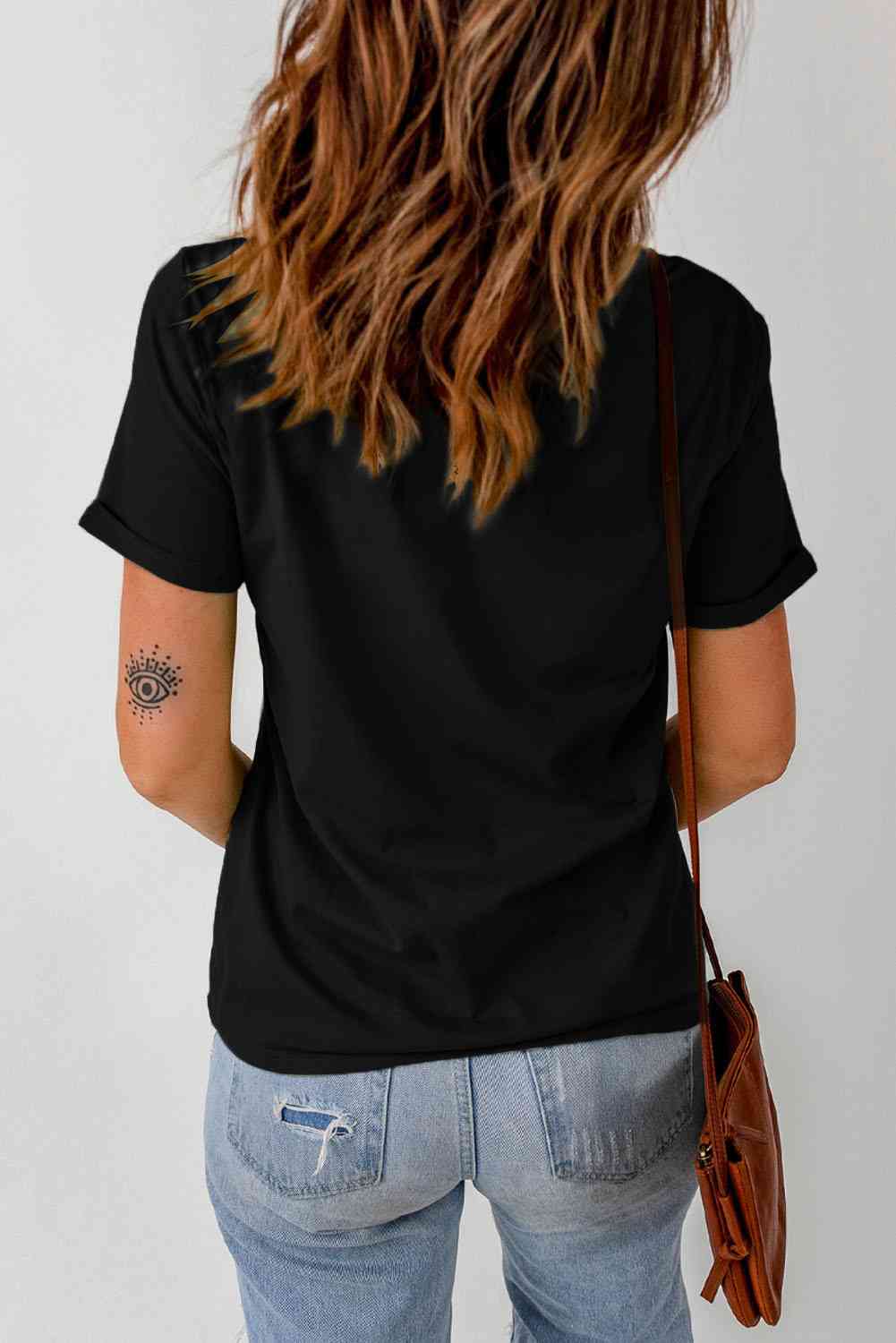 MERRY AND BRIGHT Graphic Short Sleeve T-Shirt | Sugarz Chique Boutique