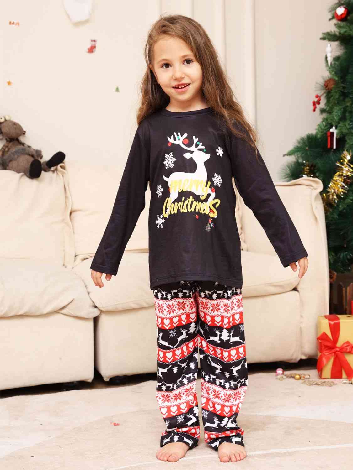 MERRY CHRISTMAS Graphic Top and Pants Set | Sugarz Chique Boutique
