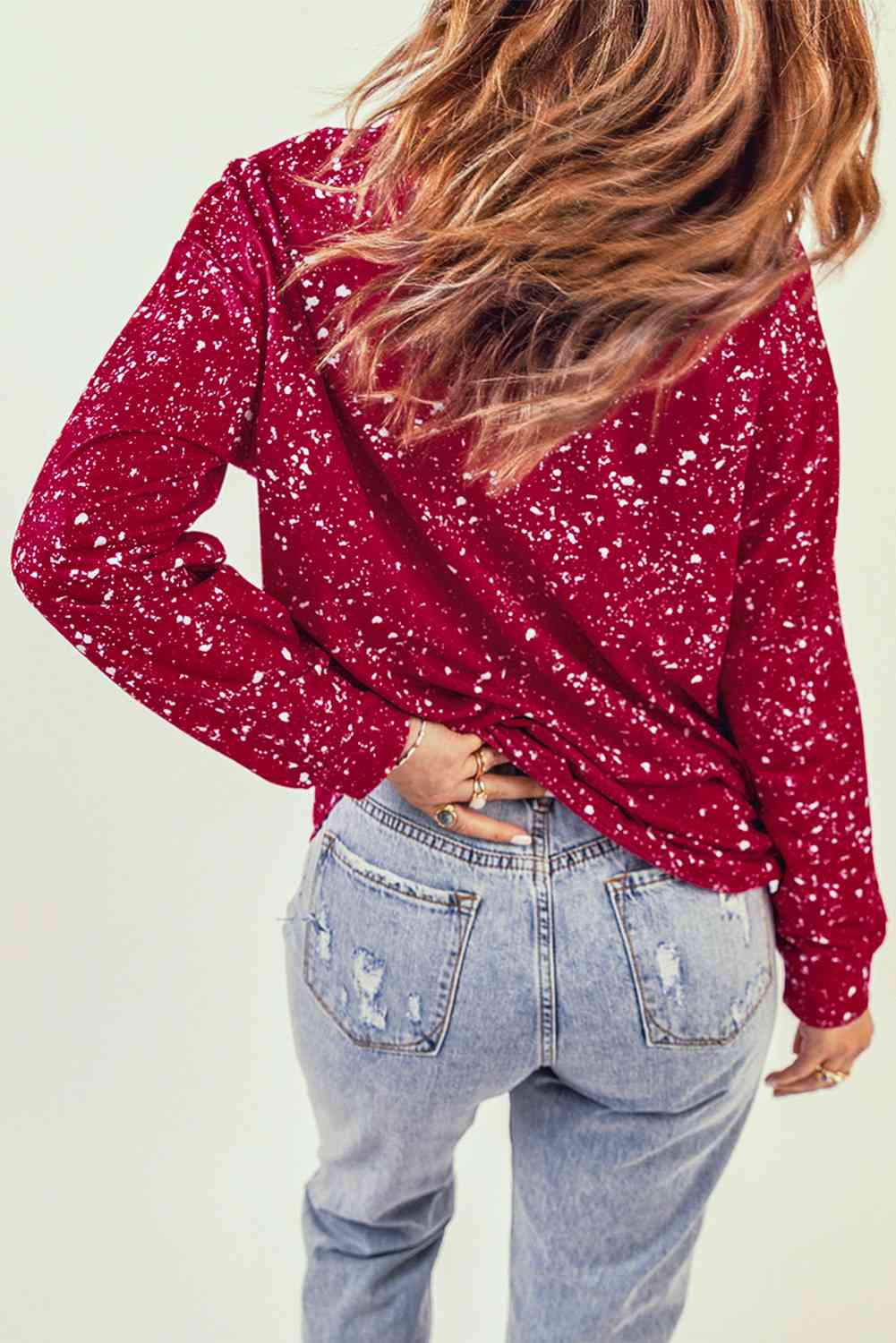Santa Graphic Long Sleeve T-Shirt | Sugarz Chique Boutique