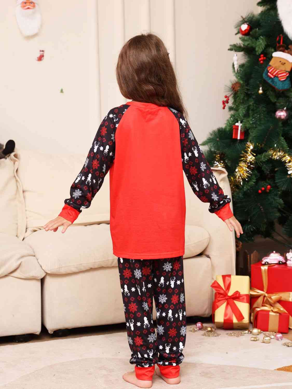 Reindeer Graphic Top and Pants Set | Sugarz Chique Boutique